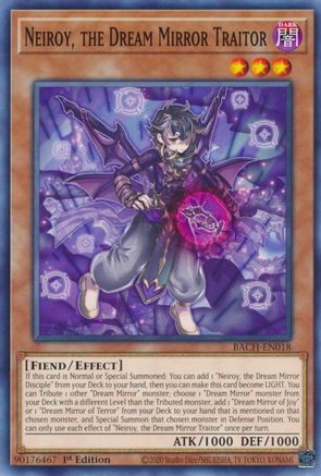 Neiroy, the Dream Mirror Traitor [BACH-EN018] Common - Yu-Gi-Oh! - Card Brawlers | Quebec | Canada |