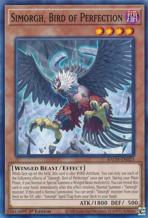 Simorgh, Bird of Perfection [BACH-EN023] Common - Yu-Gi-Oh! - Card Brawlers | Quebec | Canada |