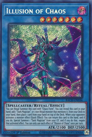 Illusion of Chaos [BACH-EN034] Secret Rare - Yu-Gi-Oh! - Card Brawlers | Quebec | Canada |
