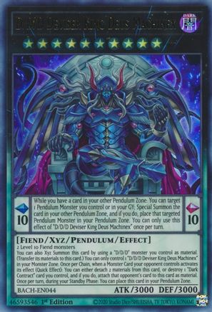 D/D/D Deviser King Deus Machinex [BACH-EN044] Ultra Rare - Yu-Gi-Oh! - Card Brawlers | Quebec | Canada |