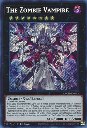 Le vampire zombie [BACH-EN045] Secret Rare 