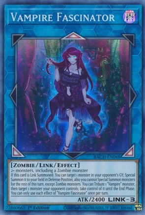 Vampire Fascinator [BACH-EN048] Super Rare - Yu-Gi-Oh! - Card Brawlers | Quebec | Canada |