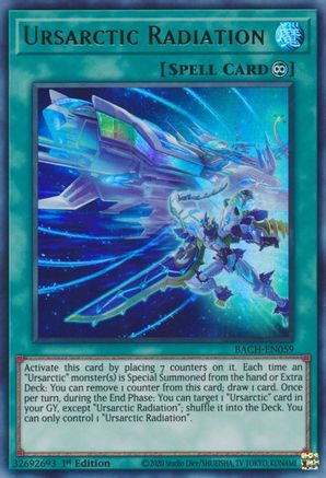 Ursarctic Radiation [BACH-EN059] Ultra Rare - Yu-Gi-Oh! - Card Brawlers | Quebec | Canada |