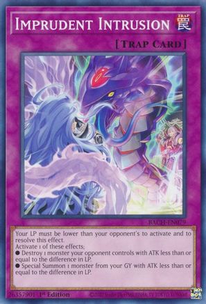 Imprudent Intrusion [BACH-EN079] Common - Yu-Gi-Oh! - Card Brawlers | Quebec | Canada |