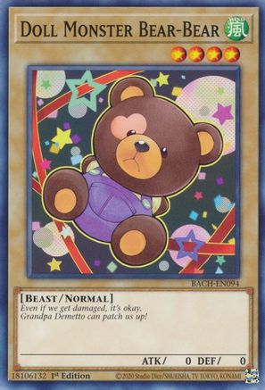 Doll Monster Bear-Bear [BACH-EN094] Common - Yu-Gi-Oh! - Card Brawlers | Quebec | Canada |
