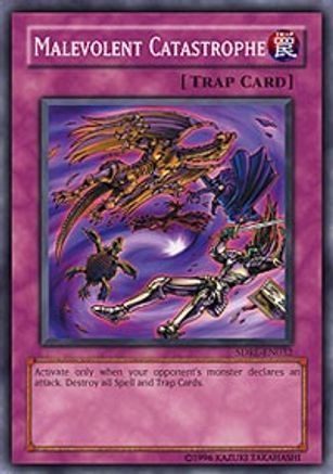 Malevolent Catastrophe [SDRL-EN032] Common - Yu-Gi-Oh! - Card Brawlers | Quebec | Canada |