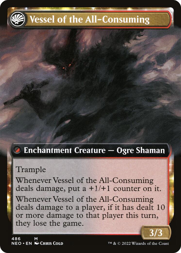 Hidetsugu Consumes All // Vessel of the All-Consuming (Extended Art) [Kamigawa: Neon Dynasty] - Magic: The Gathering - Card Brawlers | Quebec | Canada |