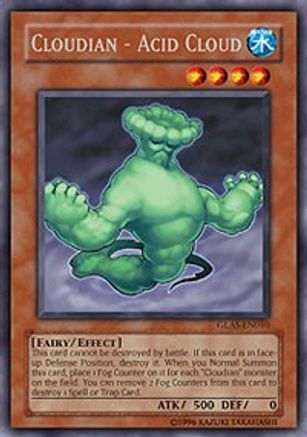 Cloudian - Acid Cloud [GLAS-EN010] Rare - Yu-Gi-Oh! - Card Brawlers | Quebec | Canada |
