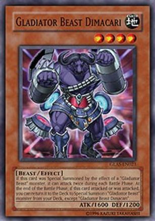 Gladiator Beast Dimacari [GLAS-EN023] Common - Yu-Gi-Oh! - Card Brawlers | Quebec | Canada |