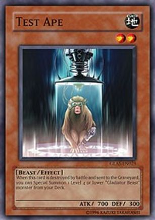 Test Ape [GLAS-EN025] Common - Yu-Gi-Oh! - Card Brawlers | Quebec | Canada |