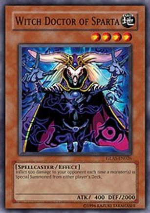 Witch Doctor of Sparta [GLAS-EN026] Common - Yu-Gi-Oh! - Card Brawlers | Quebec | Canada |