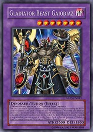 Gladiator Beast Gaiodiaz [GLAS-EN043] Rare - Yu-Gi-Oh! - Card Brawlers | Quebec | Canada |