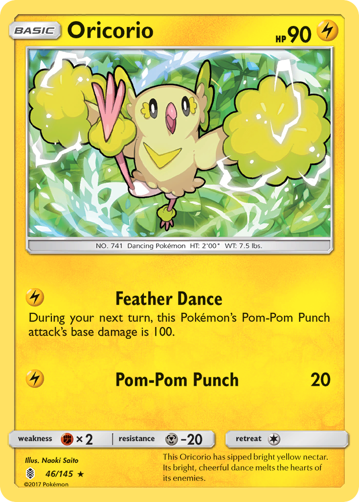 Oricorio (46/145) [Sun & Moon: Guardians Rising] - Pokémon - Card Brawlers | Quebec | Canada |