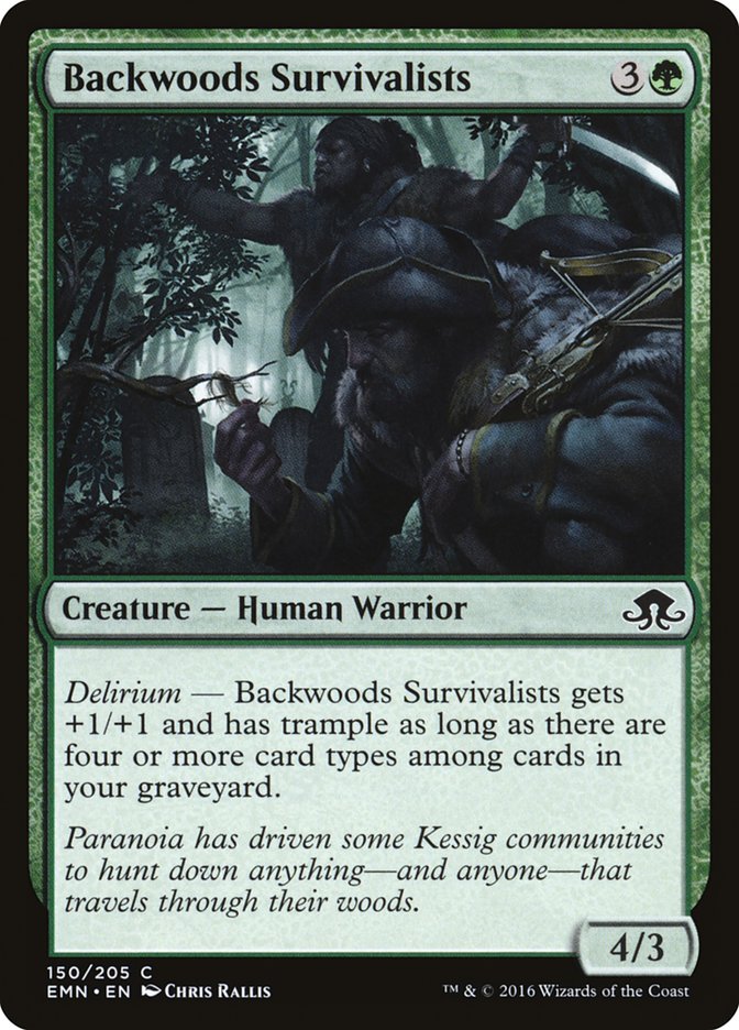 Backwoods Survivalists [Eldritch Moon] - Magic: The Gathering - Card Brawlers | Quebec | Canada |