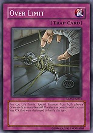 Over Limit [GLAS-EN063] Common - Yu-Gi-Oh! - Card Brawlers | Quebec | Canada |