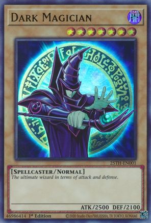 Dark Magician [25TH-EN001] Ultra Rare - Yu-Gi-Oh! - Card Brawlers | Quebec | Canada |