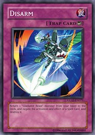 Disarm [GLAS-EN071] Common - Yu-Gi-Oh! - Card Brawlers | Quebec | Canada |