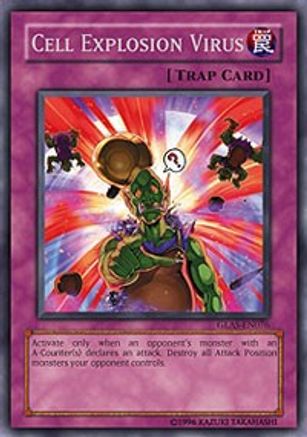 Cell Explosion Virus [GLAS-EN076] Rare - Yu-Gi-Oh! - Card Brawlers | Quebec | Canada |