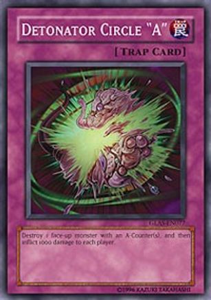 Detonator Circle "A" [GLAS-EN077] Common - Yu-Gi-Oh! - Card Brawlers | Quebec | Canada |