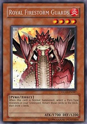 Royal Firestorm Guards [GLAS-EN087] Secret Rare - Yu-Gi-Oh! - Card Brawlers | Quebec | Canada |