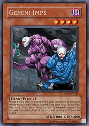 Gemini Imps [PP01-EN005] Secret Rare - Yu-Gi-Oh! - Card Brawlers | Quebec | Canada |