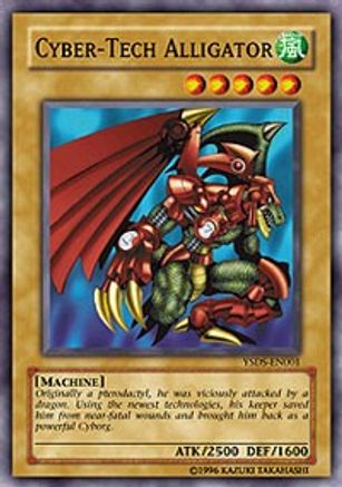 Cyber-Tech Alligator [YSDS-EN001] Common - Yu-Gi-Oh! - Card Brawlers | Quebec | Canada |