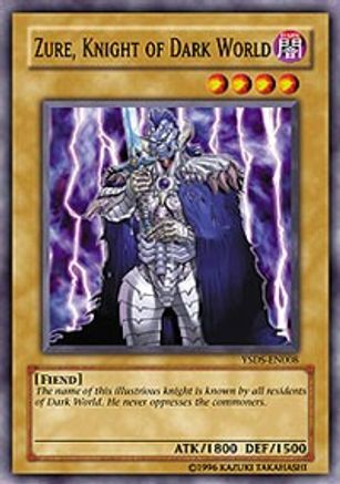 Zure, Knight of Dark World [YSDS-EN008] Common - Yu-Gi-Oh! - Card Brawlers | Quebec | Canada |