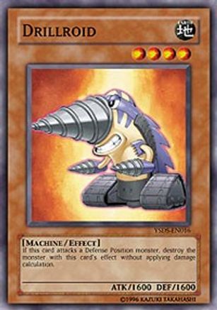 Drillroid [YSDS-EN016] Super Rare - Yu-Gi-Oh! - Card Brawlers | Quebec | Canada |