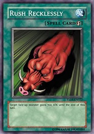 Rush Recklessly [YSDS-EN022] Common - Yu-Gi-Oh! - Card Brawlers | Quebec | Canada |