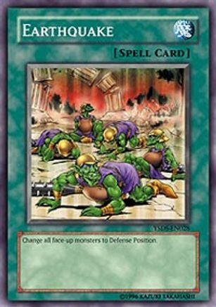 Earthquake [YSDS-EN028] Common - Yu-Gi-Oh! - Card Brawlers | Quebec | Canada |