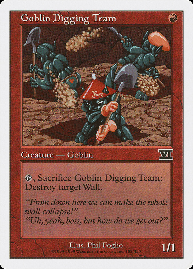 Goblin Digging Team [Classic Sixth Edition] - Magic: The Gathering - Card Brawlers | Quebec | Canada |