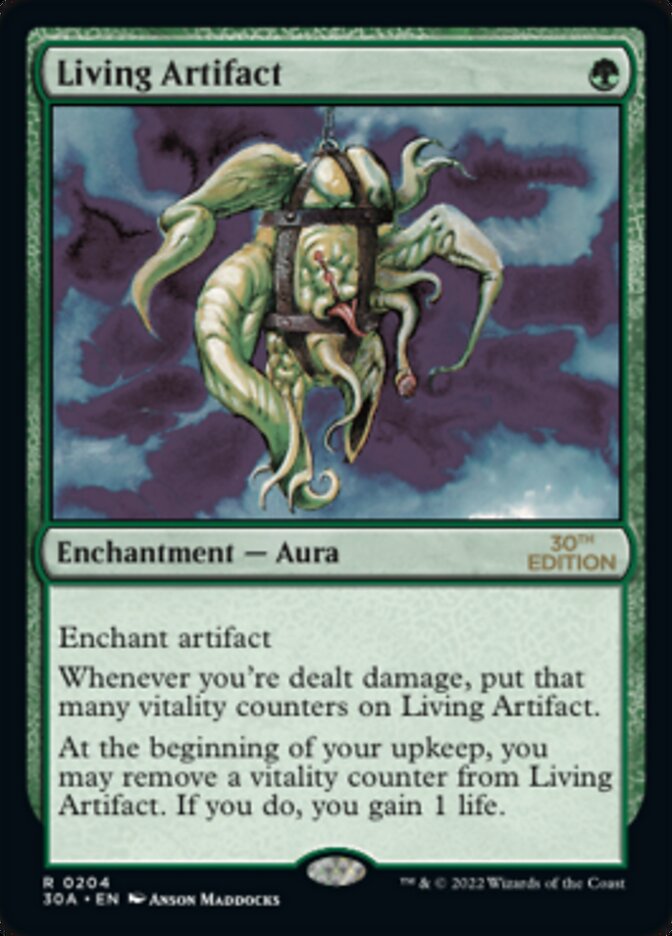 Living Artifact [30th Anniversary Edition] - Magic: The Gathering - Card Brawlers | Quebec | Canada |