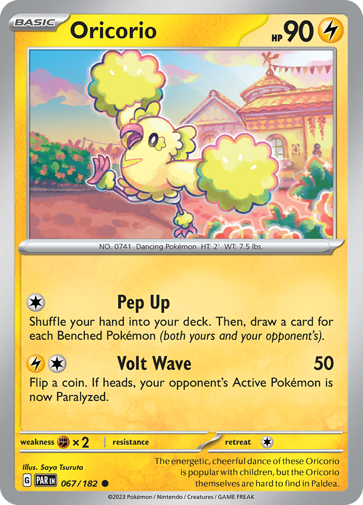 Oricorio (067/182) [Scarlet & Violet: Paradox Rift] - Pokémon - Card Brawlers | Quebec | Canada |