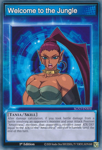 Welcome to the Jungle [SGX3-ENS04] Common - Yu-Gi-Oh! - Card Brawlers | Quebec | Canada |