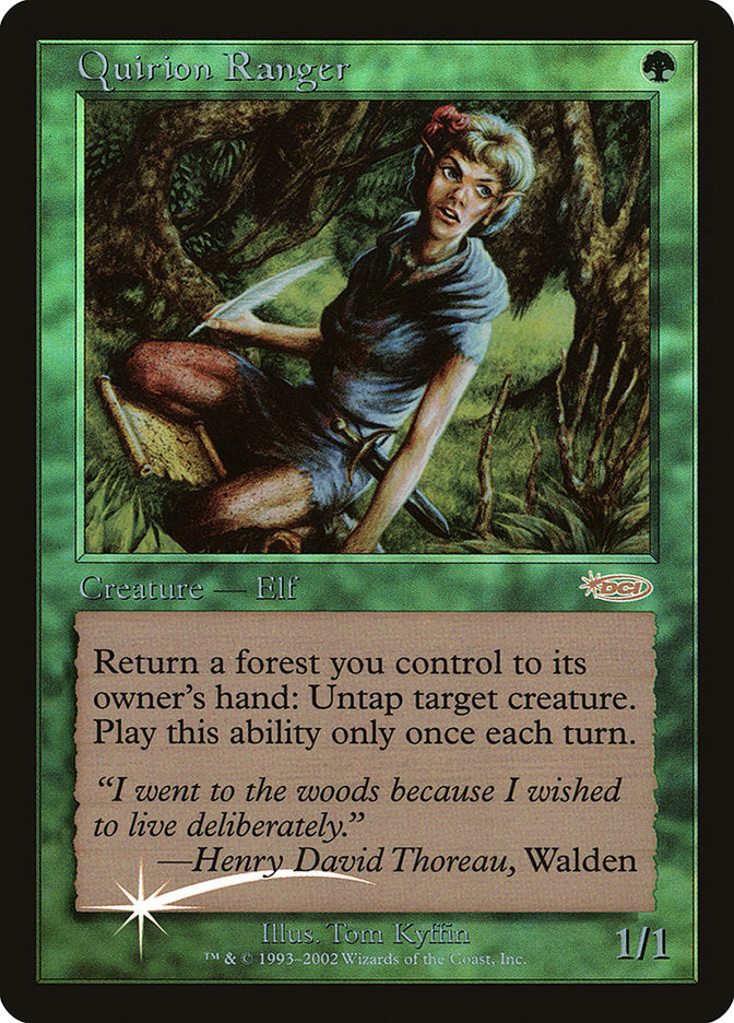 Quirion Ranger [Friday Night Magic 2001] - Magic: The Gathering - Card Brawlers | Quebec | Canada |