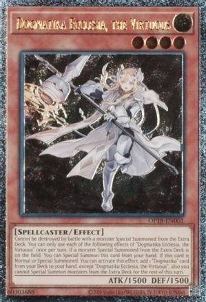 Dogmatika Ecclesia, the Virtuous [OP18-EN001] Ultimate Rare - Yu-Gi-Oh! - Card Brawlers | Quebec | Canada |