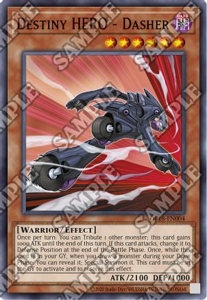 Destiny HERO - Dasher [OP18-EN004] Super Rare - Yu-Gi-Oh! - Card Brawlers | Quebec | Canada |