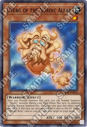 Dverg of the Nordic Alfar [OP18-EN015] Common - Yu-Gi-Oh! - Card Brawlers | Quebec | Canada |