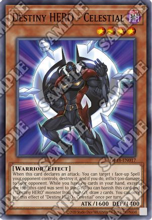Destiny HERO - Celestial [OP18-EN017] Common - Yu-Gi-Oh! - Card Brawlers | Quebec | Canada |