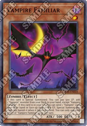 Vampire Familiar [OP18-EN018] Common - Yu-Gi-Oh! - Card Brawlers | Quebec | Canada |