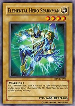 Elemental HERO Sparkman [YSDJ-EN008] Common - Yu-Gi-Oh! - Card Brawlers | Quebec | Canada |