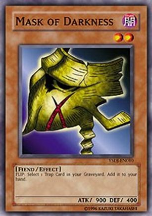 Mask of Darkness [YSDJ-EN010] Common - Yu-Gi-Oh! - Card Brawlers | Quebec | Canada |