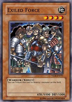 Exiled Force [YSDJ-EN011] Common - Yu-Gi-Oh! - Card Brawlers | Quebec | Canada |