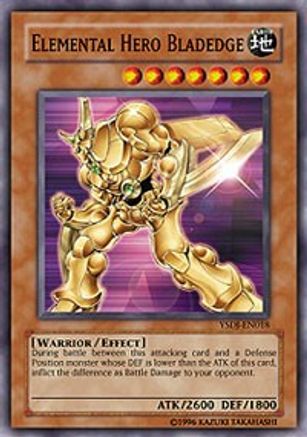 Elemental HERO Bladedge [YSDJ-EN018] Common - Yu-Gi-Oh! - Card Brawlers | Quebec | Canada |