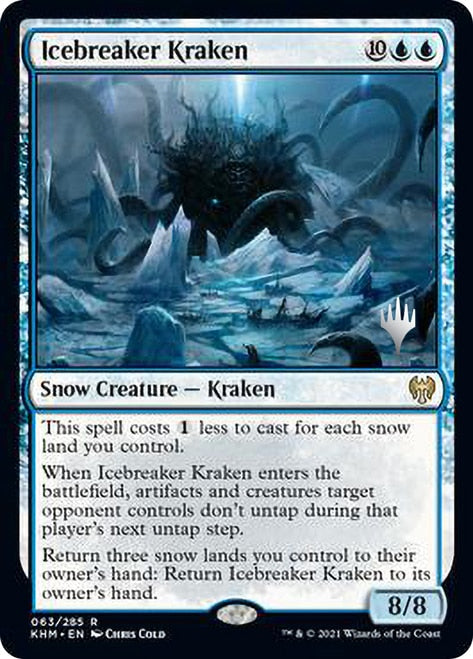 Icebreaker Kraken (Promo Pack) [Kaldheim Promos] - Magic: The Gathering - Card Brawlers | Quebec | Canada |