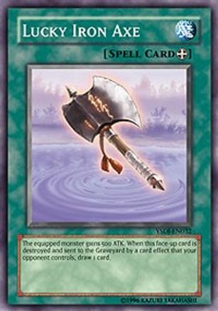 Lucky Iron Axe [YSDJ-EN032] Common - Yu-Gi-Oh! - Card Brawlers | Quebec | Canada |