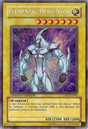 Elemental HERO Neos (CT03-EN001) Secret Rare