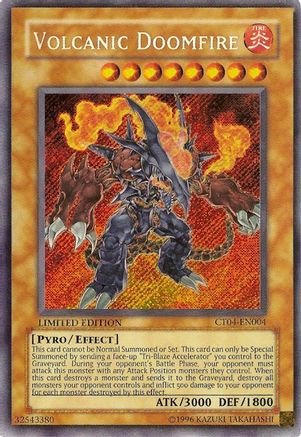 Volcanic Doomfire [CT04-EN004] Secret Rare - Yu-Gi-Oh! - Card Brawlers | Quebec | Canada |
