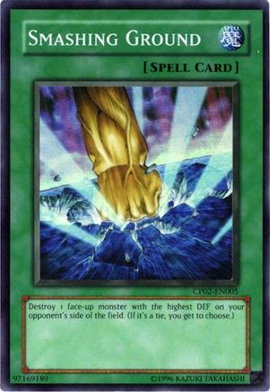Smashing Ground [CP02-EN005] Super Rare - Yu-Gi-Oh! - Card Brawlers | Quebec | Canada |