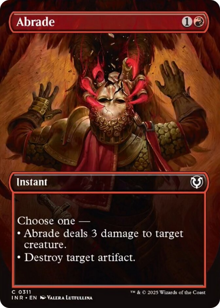 Abrade (Borderless) [Innistrad Remastered] - Magic: The Gathering - Card Brawlers | Quebec | Canada |